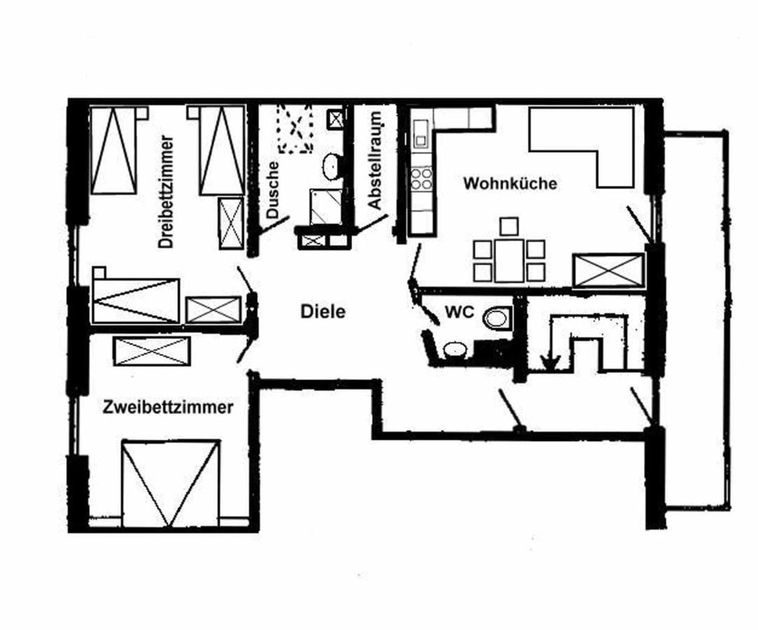 Ferienhaus Guenztal, Fam. Botzenhart Ellzee Zewnętrze zdjęcie